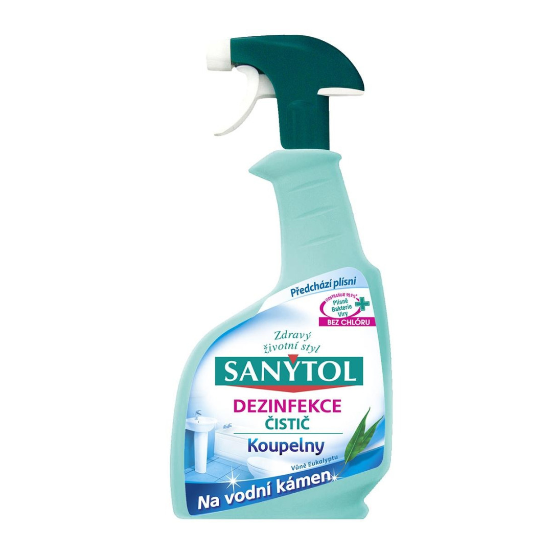 Sanytol - dezinfekčný čistič kúpeľňa 750ml
