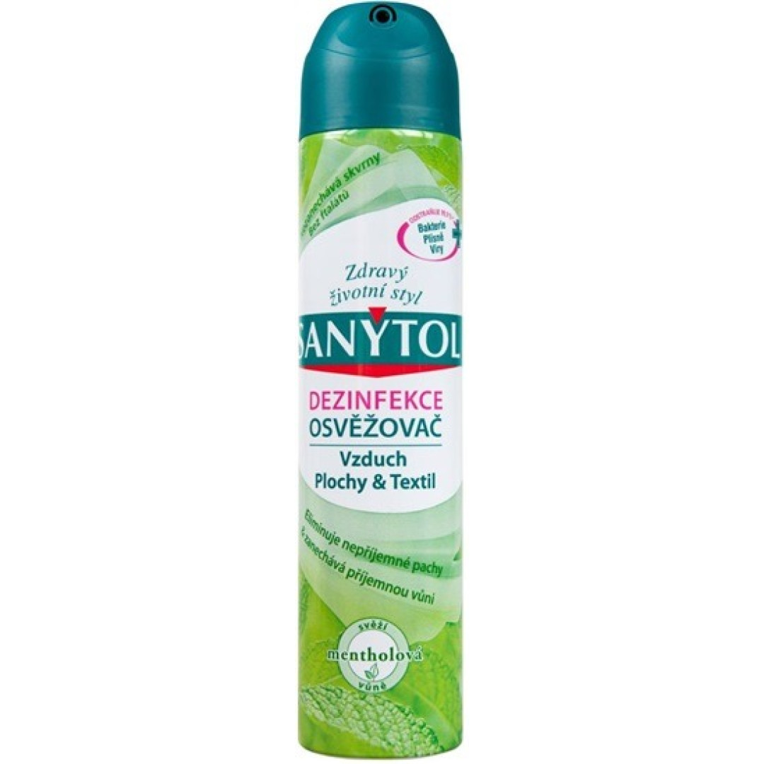 Sanytol - dezinfekčný osviežovač mentol 300ml