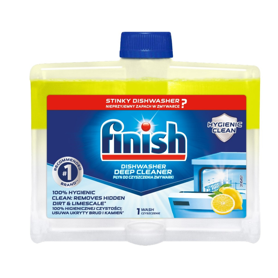 Finish Lemon - čistič umývačky 250ml