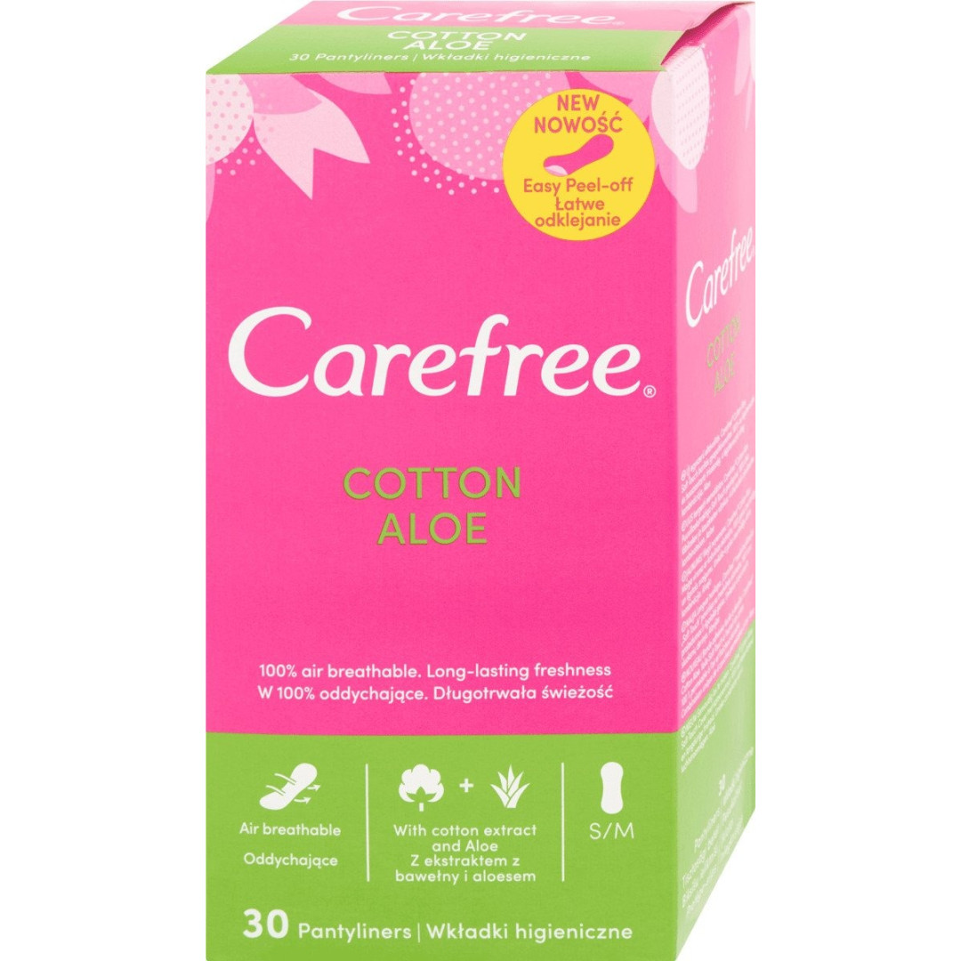 Carefree Normal Aloe Vera - slipové vložky 30ks