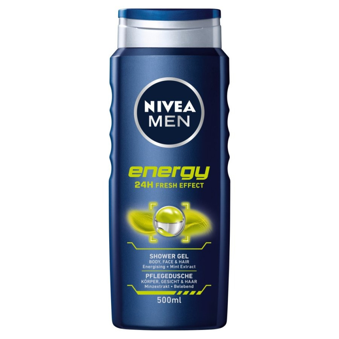 Nivea MEN Fresh Energy - sprchový gél 500ml