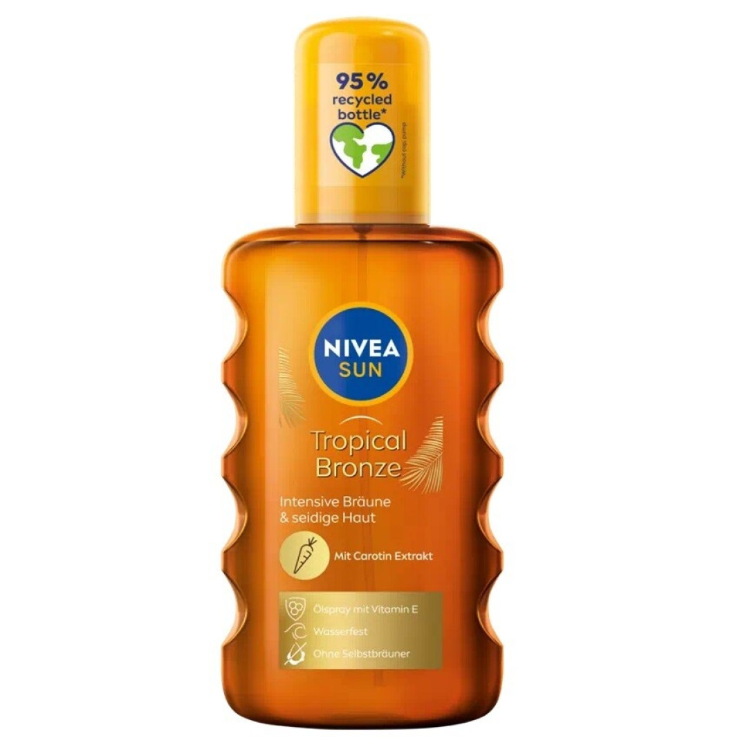 Nivea Sun Carotin - olej na opaľovanie v spreji 200ml