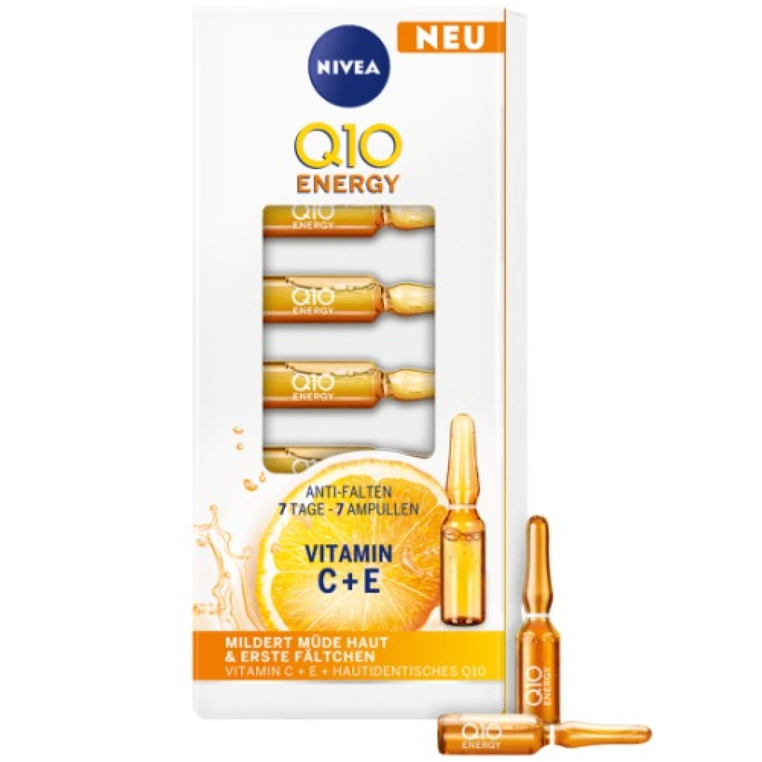 Nivea Q10 Energy Vitamin C+E - kúra na pleť 7ml