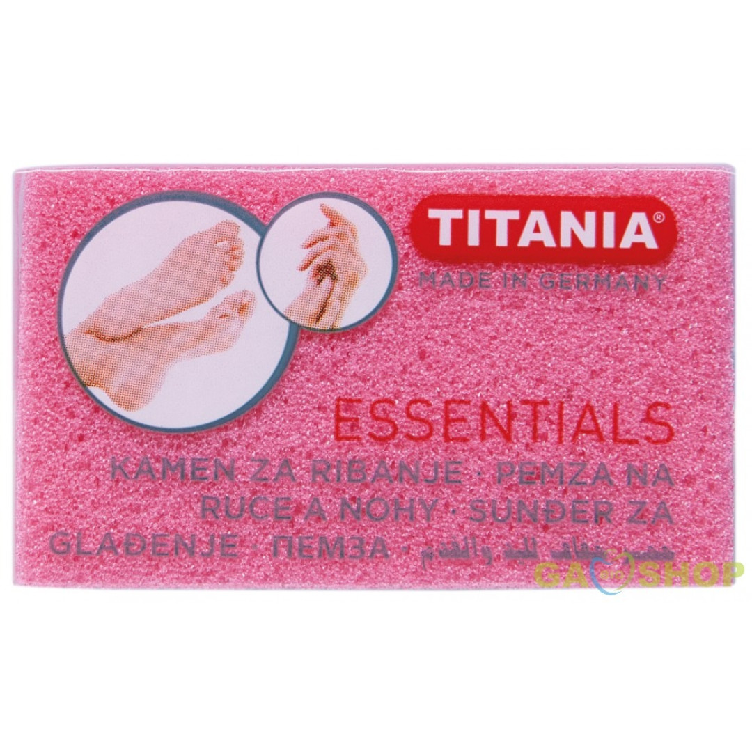 Titania - pemzová hubka na nohy 1ks