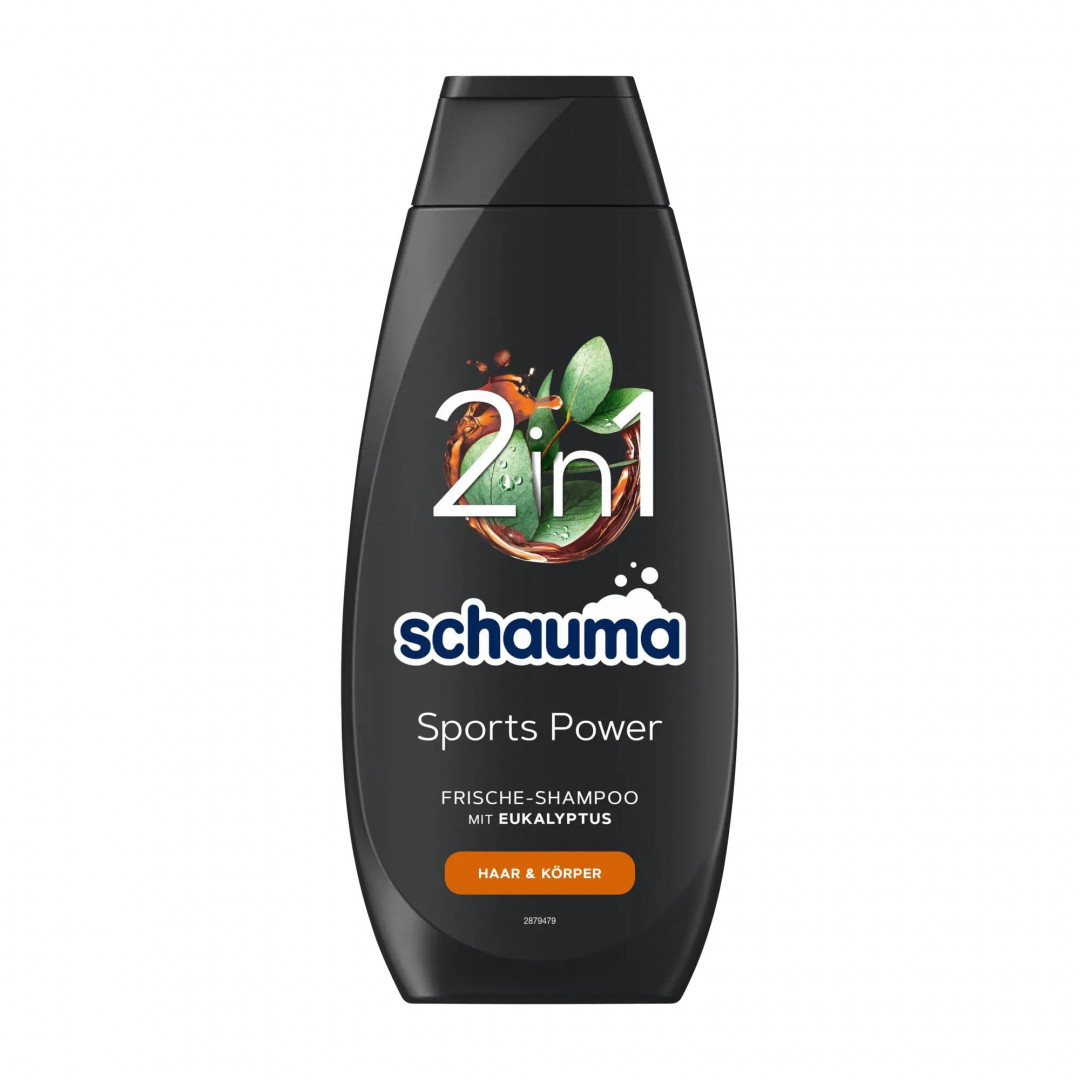 Schauma Sports Power 2 in1 - šampón 400ml