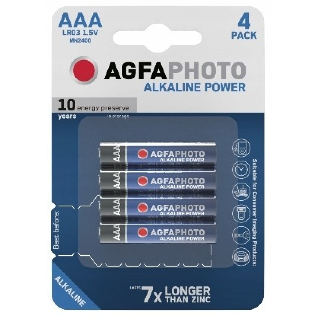 Agfa Photo AAA/LR03 - batérie 4ks