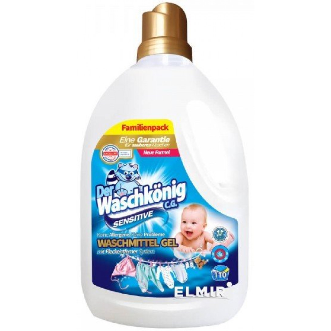 Der Waschkonig Sensitive - prací gél 3,305L