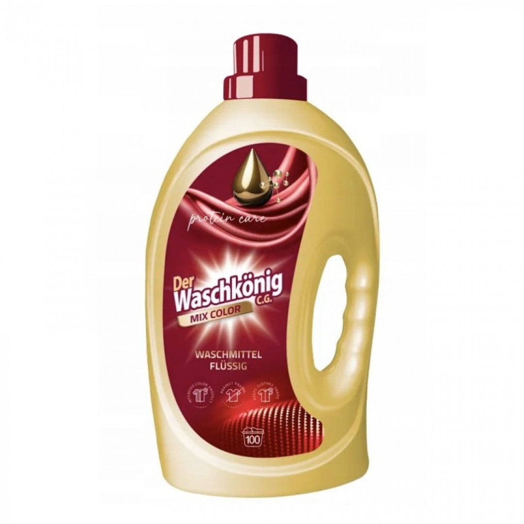 Der WaschKönig Protein Care Mix Color - prací gél 3L