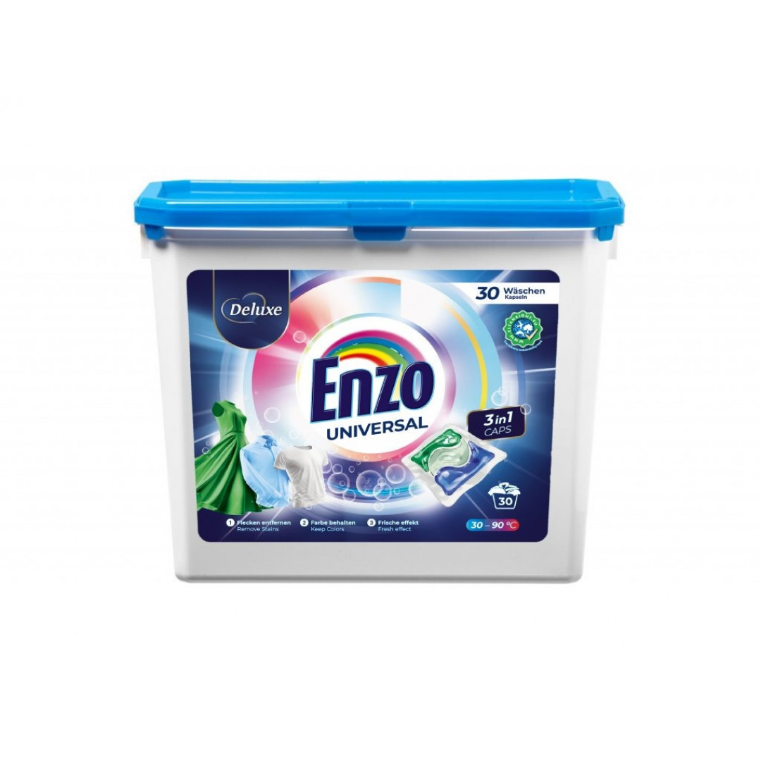 Deluxe Enzo 3in1 Caps Universal - pracie kapsule 30ks/bal
