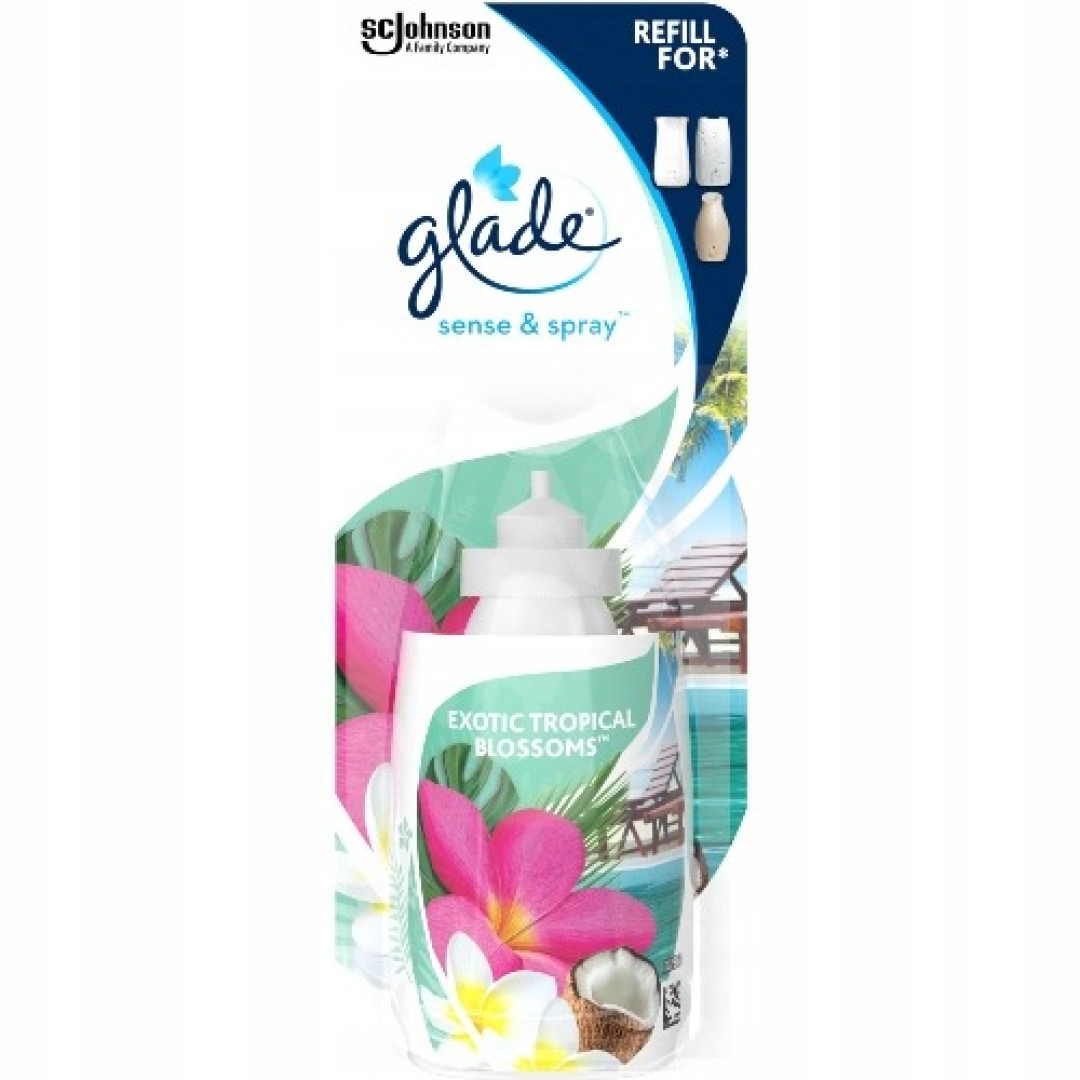 Glade Exotic Tropical Blossoms - náplň do osviežovača 18ml