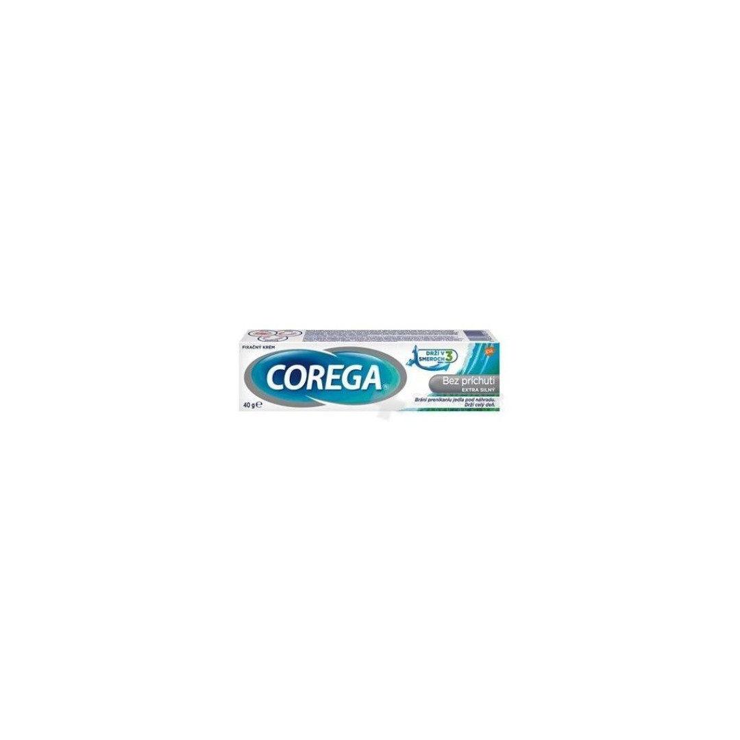 Corega Extra Silný - fixačný krém na zubné náhrady (bez príchute) 40g