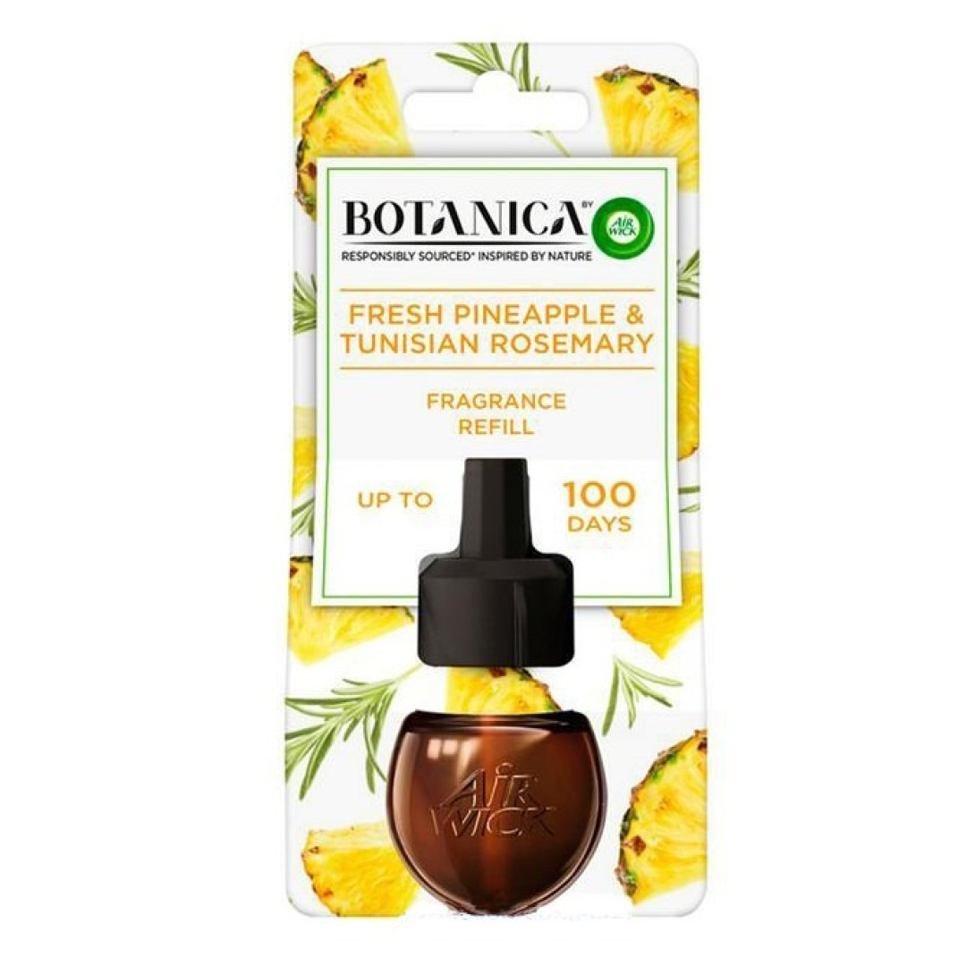 Air Wick Botanica Fresh Pineapple & Tunisian Rosemary - náhradná náplň do elektrického osviežovača 19ml