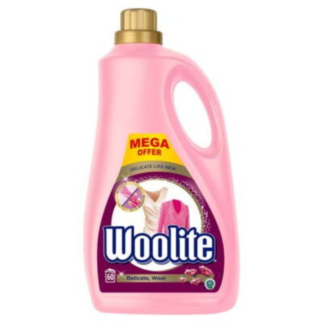 Woolite Delicates & Wool - prací gél 3,6L