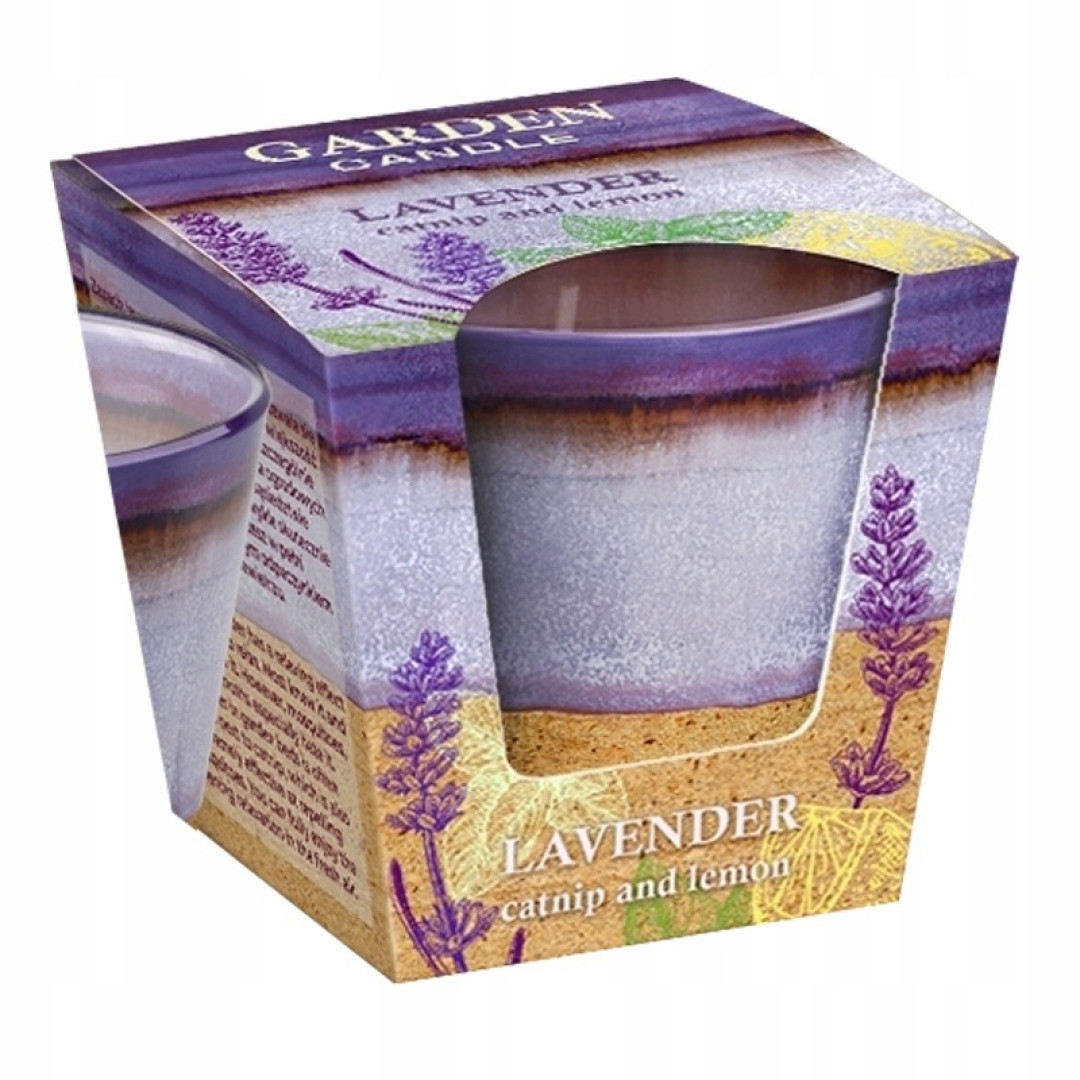 Bartek Garden Lavender - vonná sviečka 115g