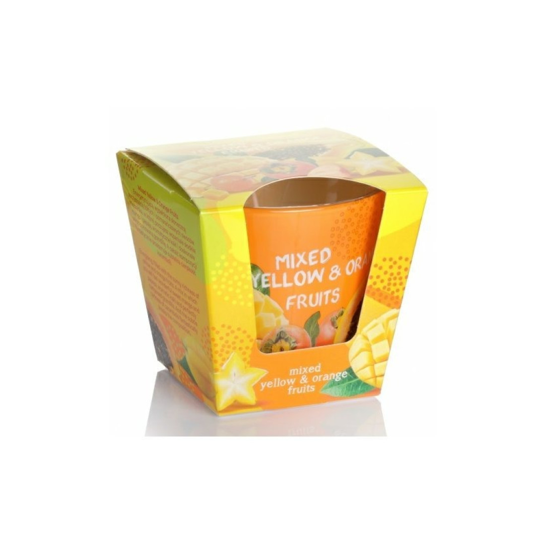 Bartek Mixed Yellow & Orange Fruits - vonná sviečka 115g