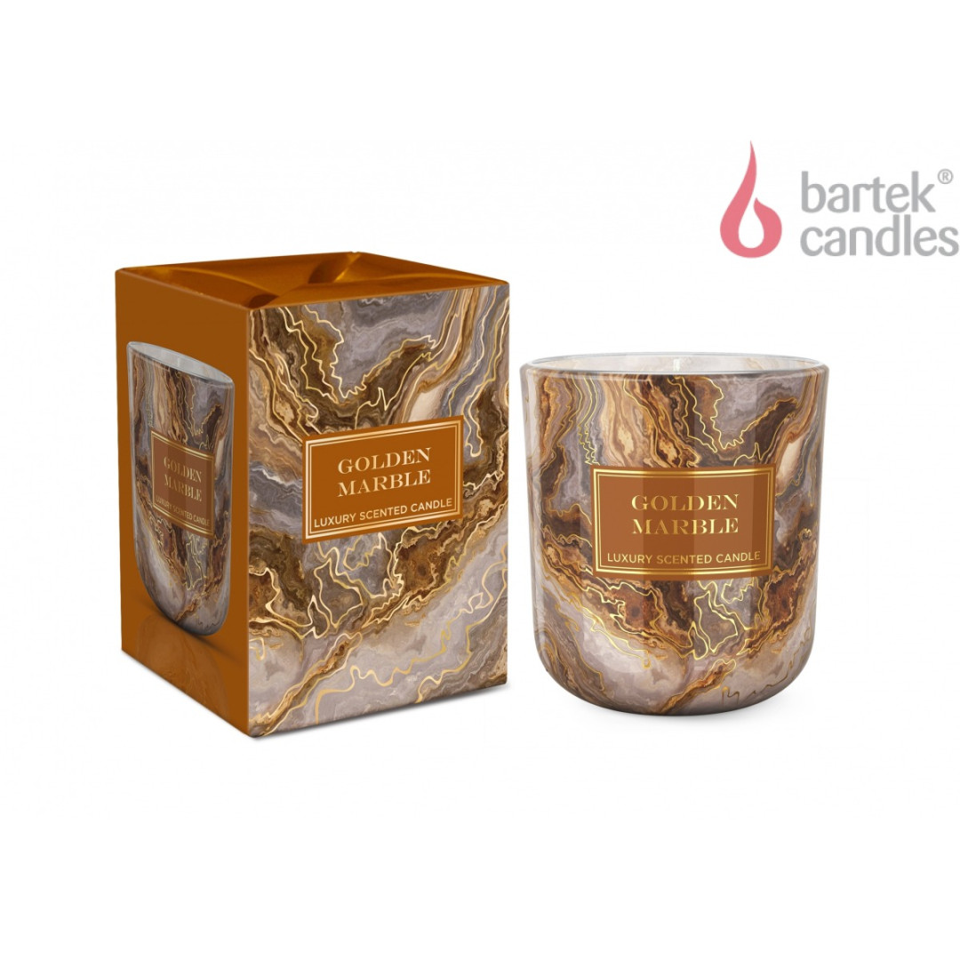 Bartek Golden Marble - vonná sviečka 150g