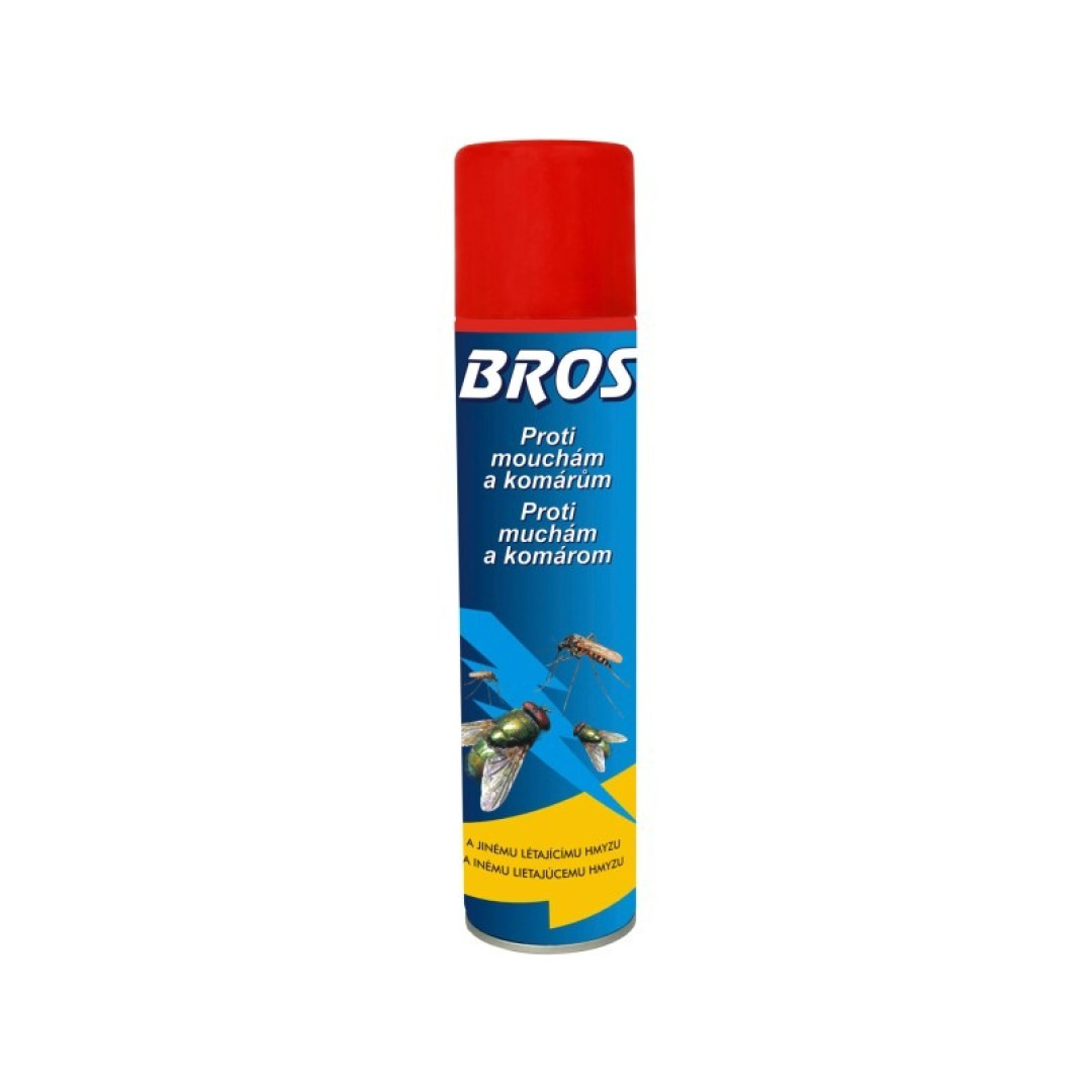Bros - aerosolový sprej proti muchám a lietajúcemu hmyzu 250ml