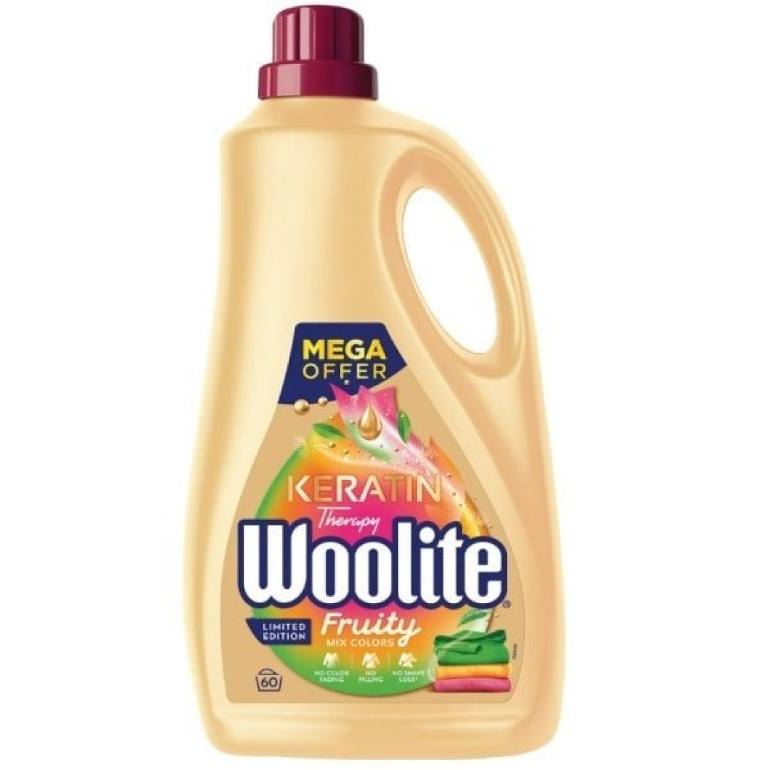 Woolite Fruity Mix - prací gél 3,6L