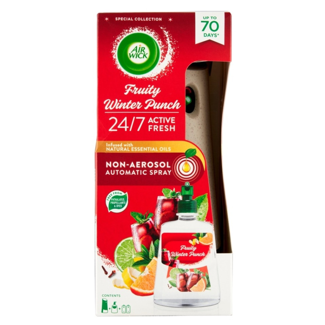 Air Wick Fruity Winter Punch - náhradná náplň do automatického osviežovača 228ml