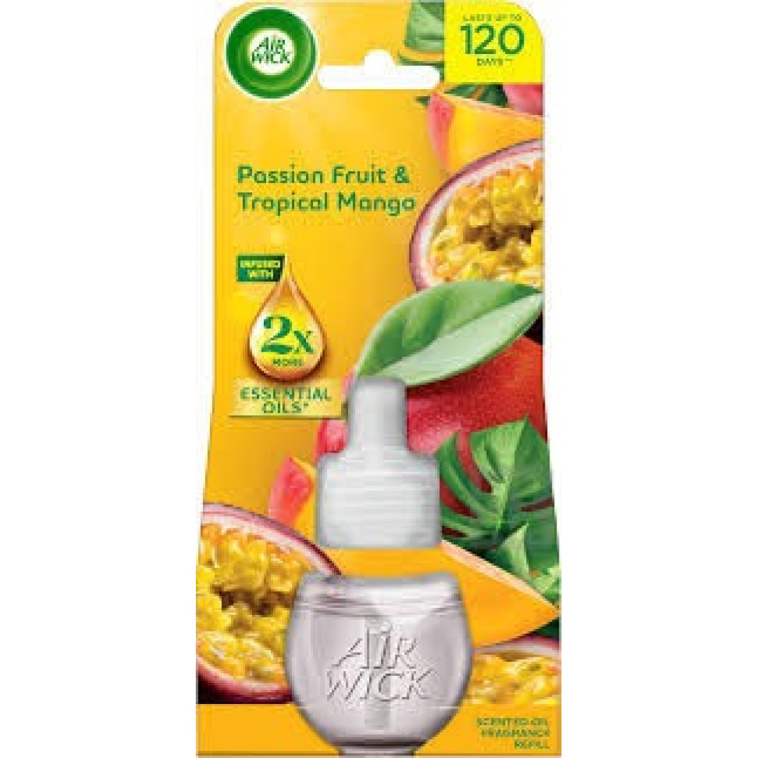 Air Wick Passion Fruit & Tropical Mango - náplň do osviežovača 19ml