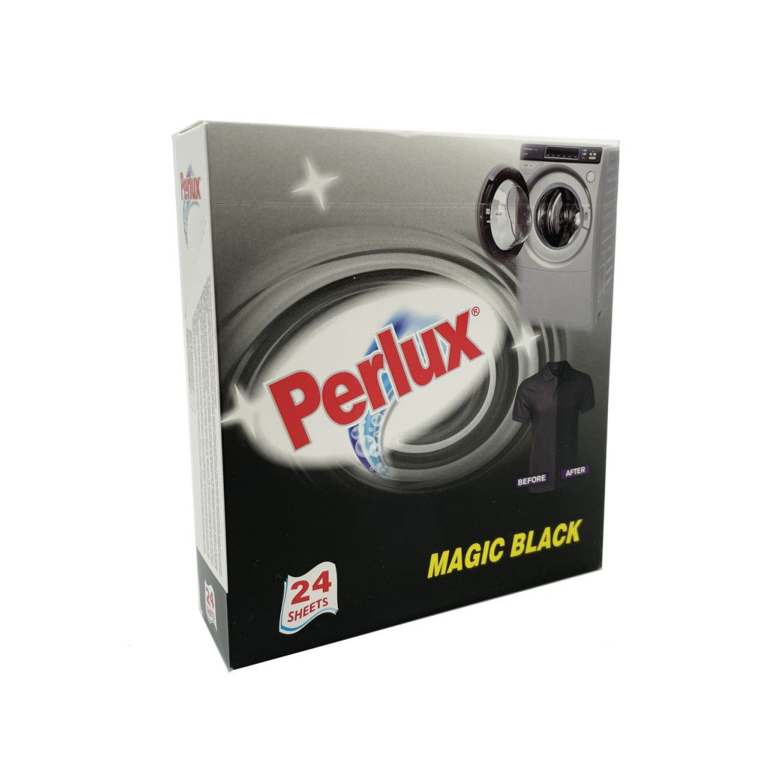 Perlux Magic Black - obrúsky na bielizeň 24ks