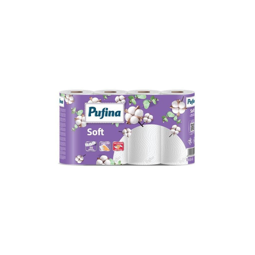 Pufina Soft - kuchynské utierky 4ks