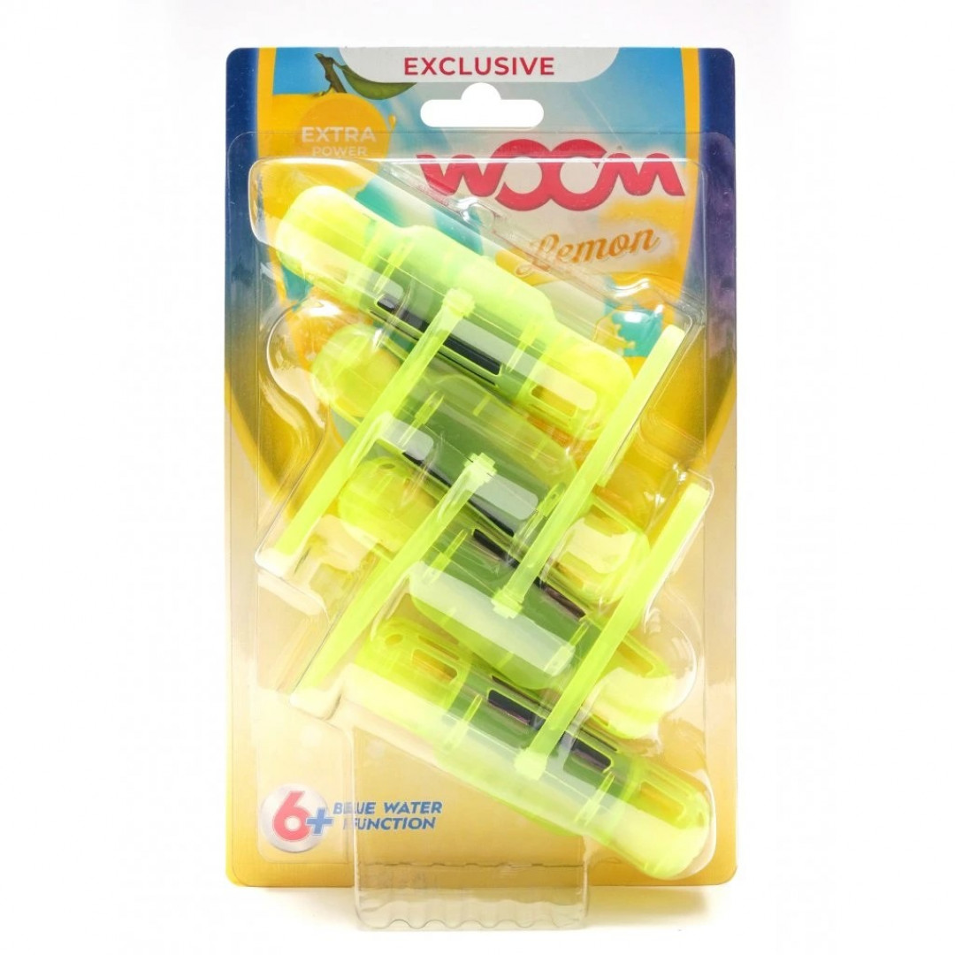 wOOm WC Lemon - wc blok 4x50g