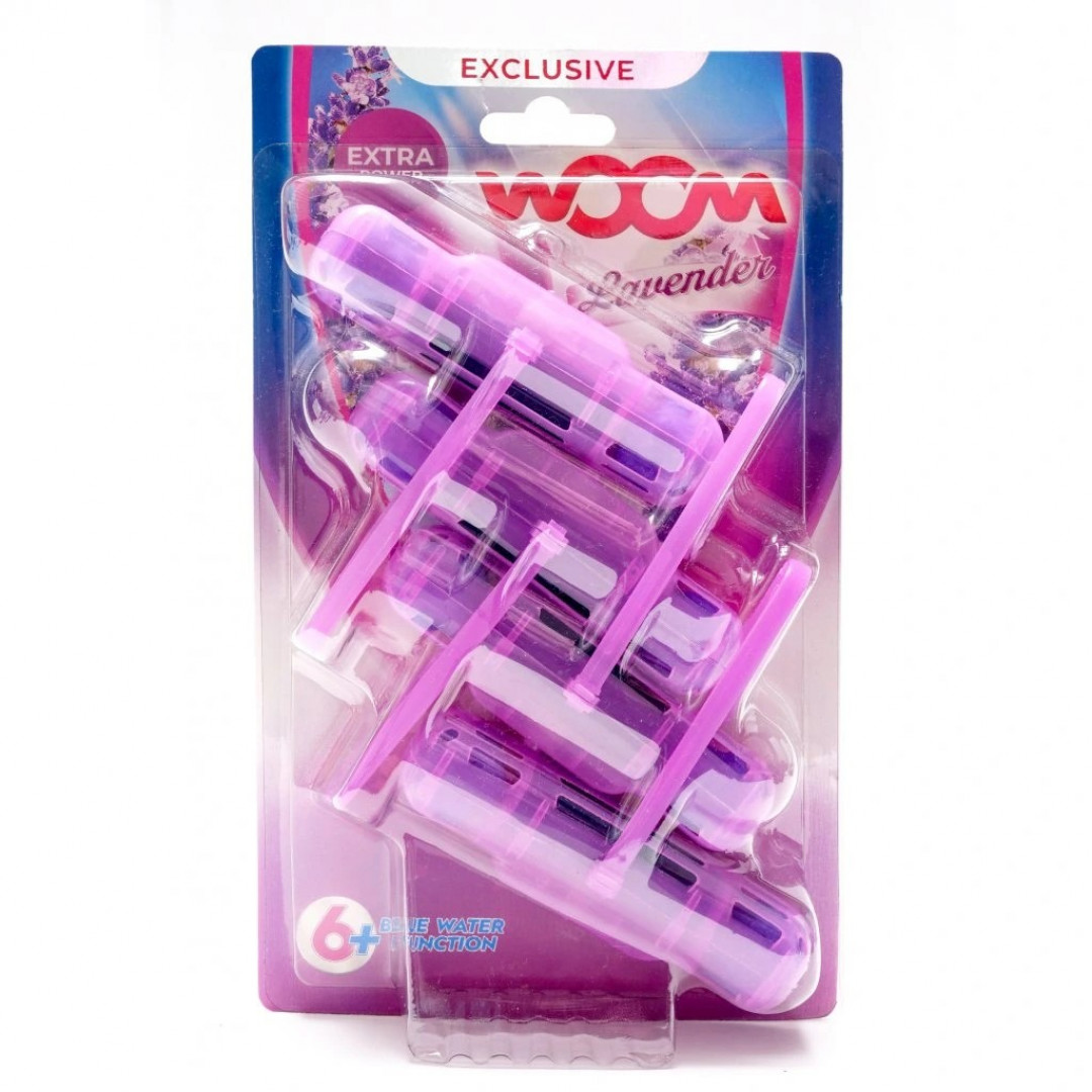 wOOm WC Lavender - wc blok 4x50g
