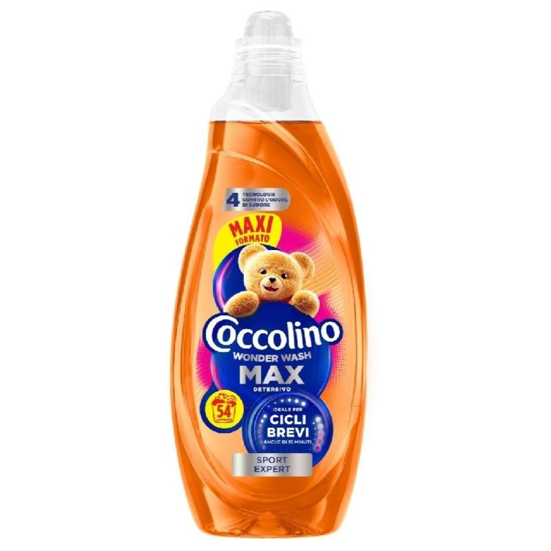Coccolino Sport Expert Arancio - prací gél 2160ml