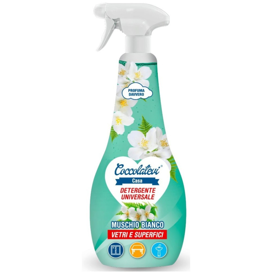Coccolatevi Muschio Bianco - čistič skla a povrchov 750ml
