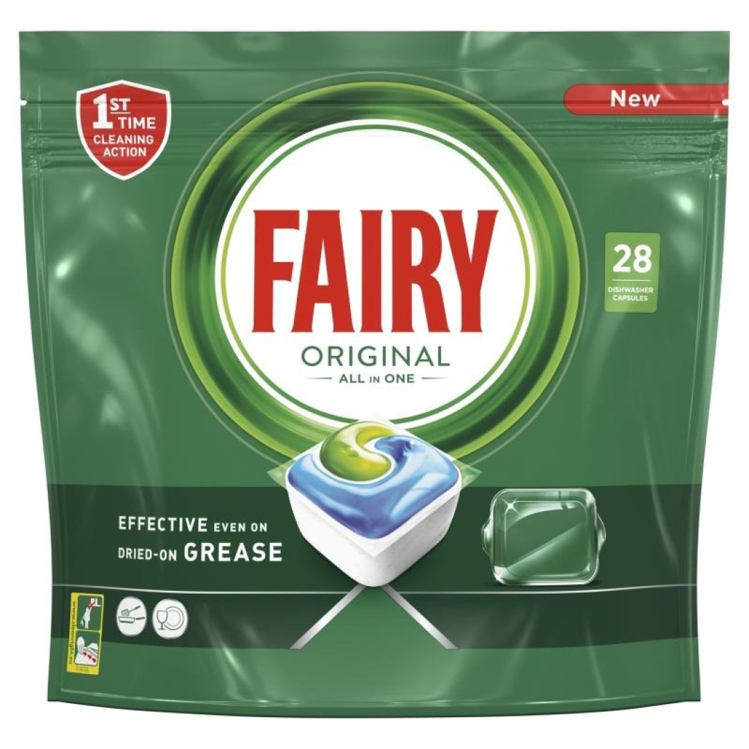 Fairy All in One - kapsuly do umývačky 28ks
