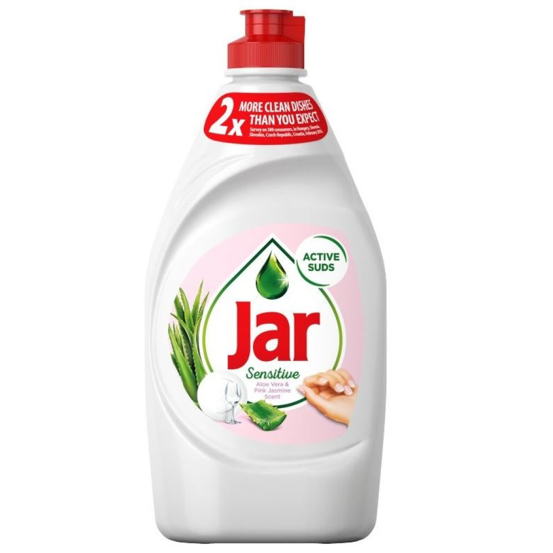 Jar Aloe & Pink Jasmine - prostriedok na riad 450ml