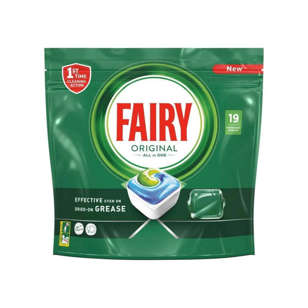 Fairy Original - kapsuly do umývačky riadu 19ks