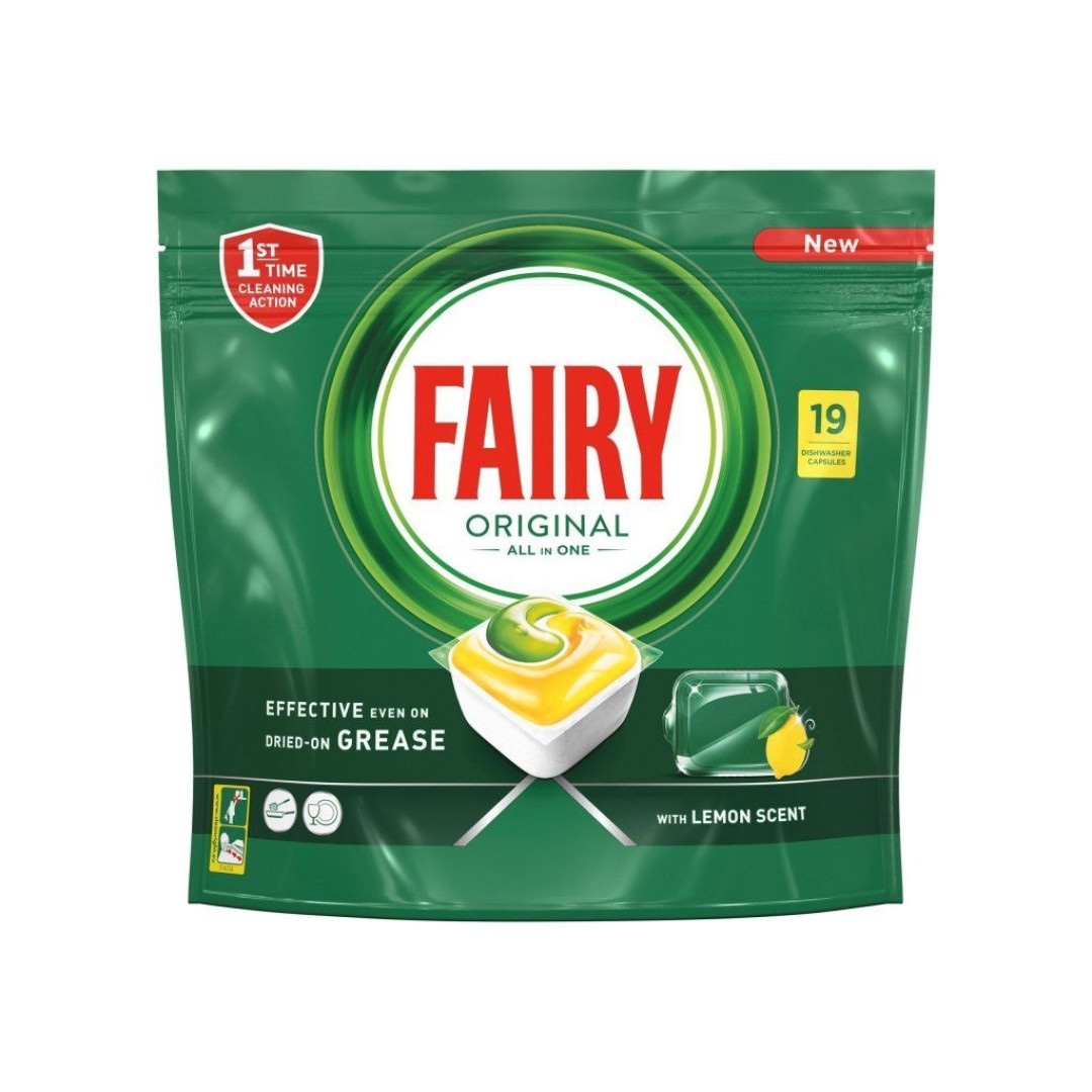 Fairy Original All in One Citrón - kapsuly do umývačky 19ks