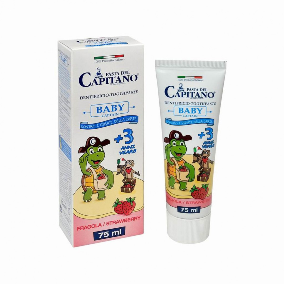 Pasta del Capitano Junior 3+ - zubná pasta 75ml