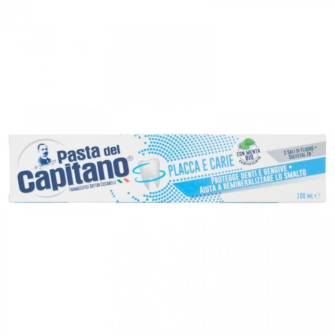 Pasta del Capitano Placca e Carie - zubná pasta 100ml