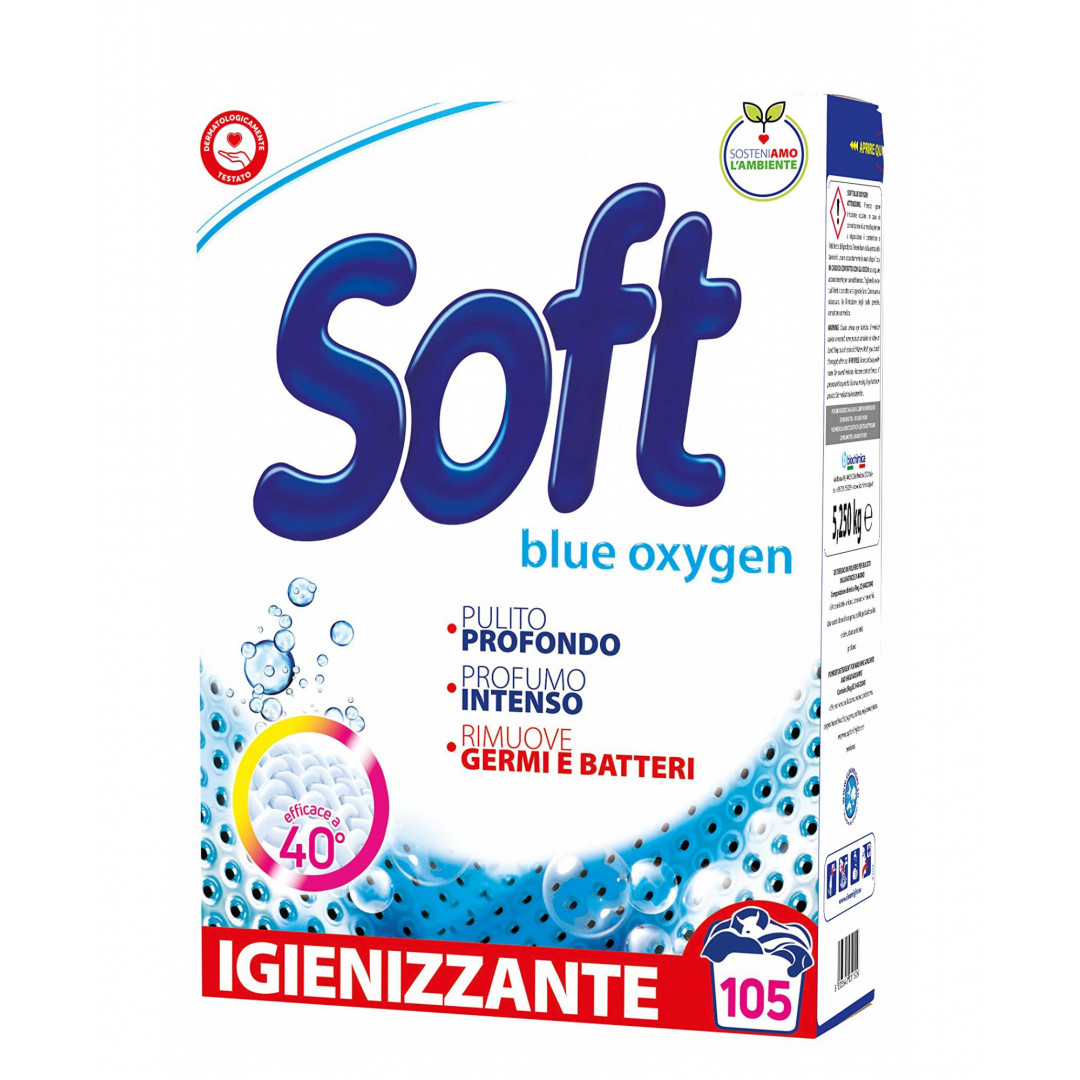 Soft Blue Oxygen - prací prášok 5,25kg