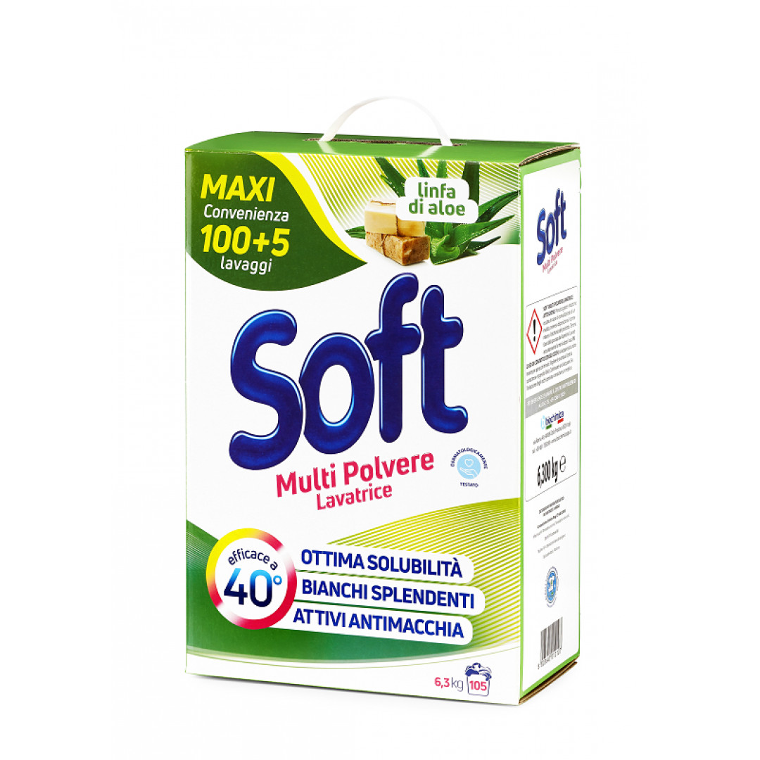 Soft Linfa di Aloe - prací prášok 5,25kg