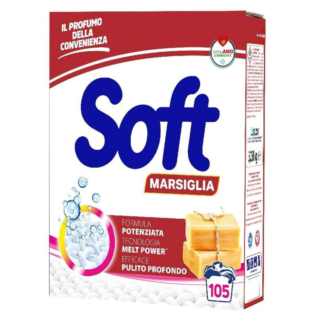 Soft Marsiglia - prací prášok 5,25kg