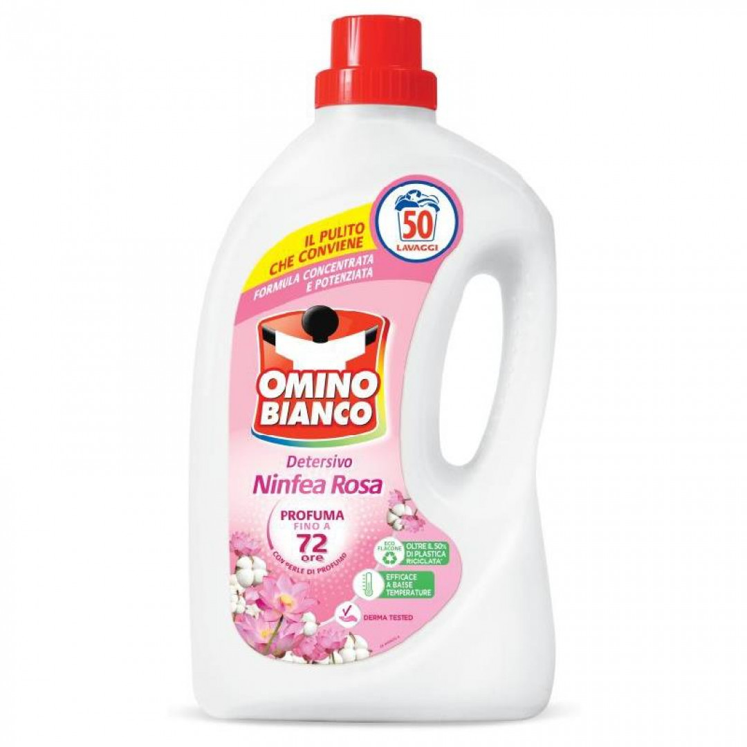 Omino Bianco Ninfea Rosa - prací gél 2L