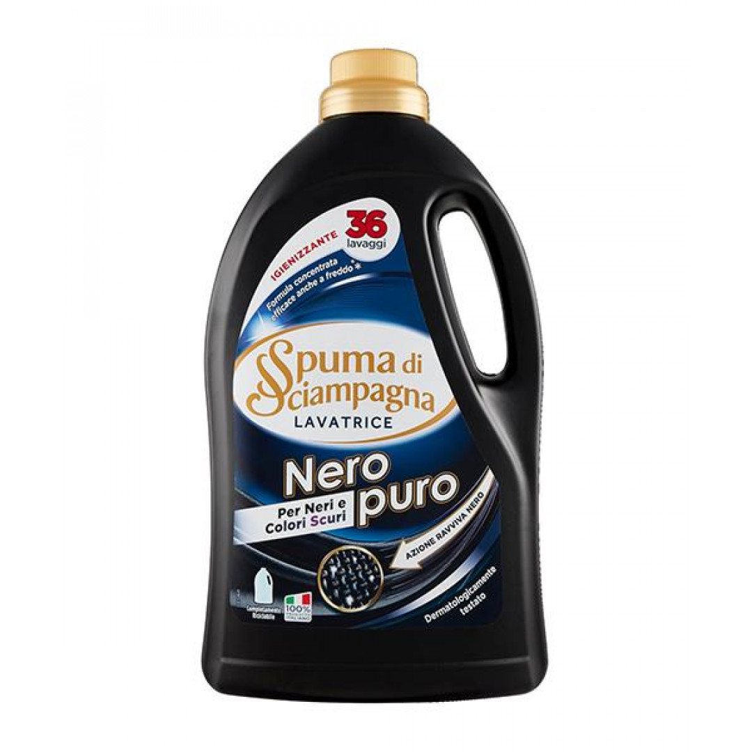 Spuma di Sciampagna Nero Fibra - prací gél 1620ml