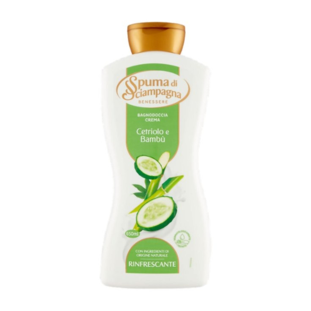 Spuma di Sciampagna Cetriolo e Bambù - sprchový krém 650ml