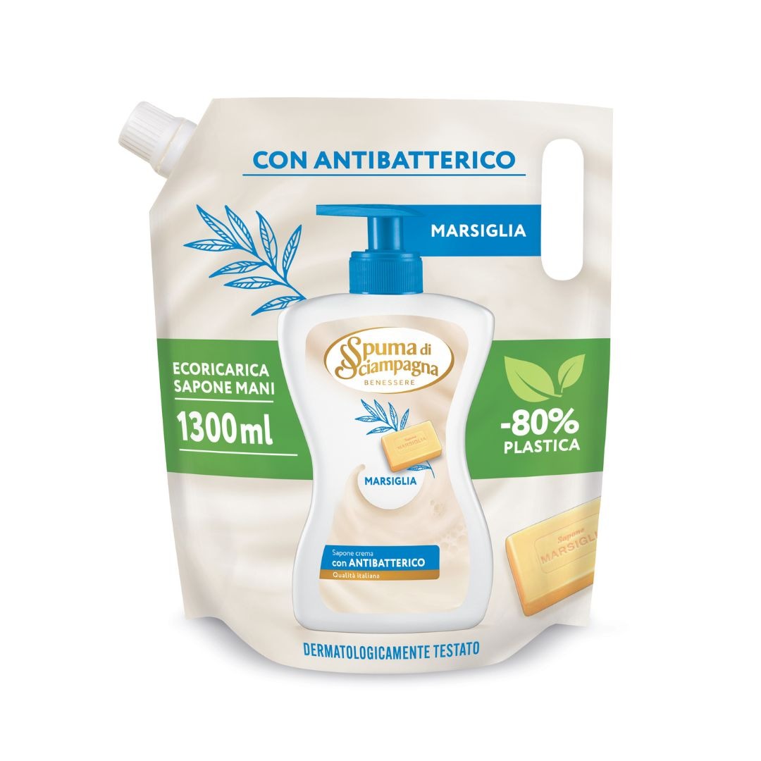 Spuma di Sciampagna Marsiglia - tekuté mydlo 1300ml
