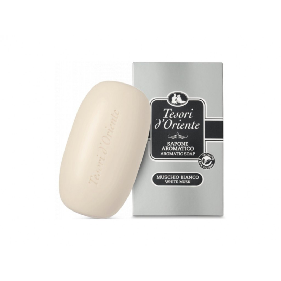 Tesori d´ Oriente Muschio Bianco - tuhé mydlo 125g