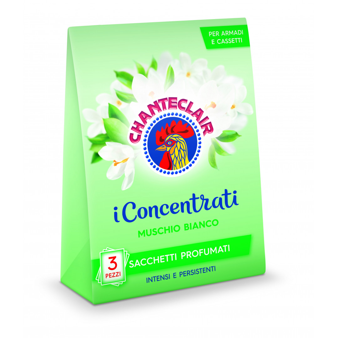 Chante Clair Muschio Bianco - vonné sáčky 3ks/bal