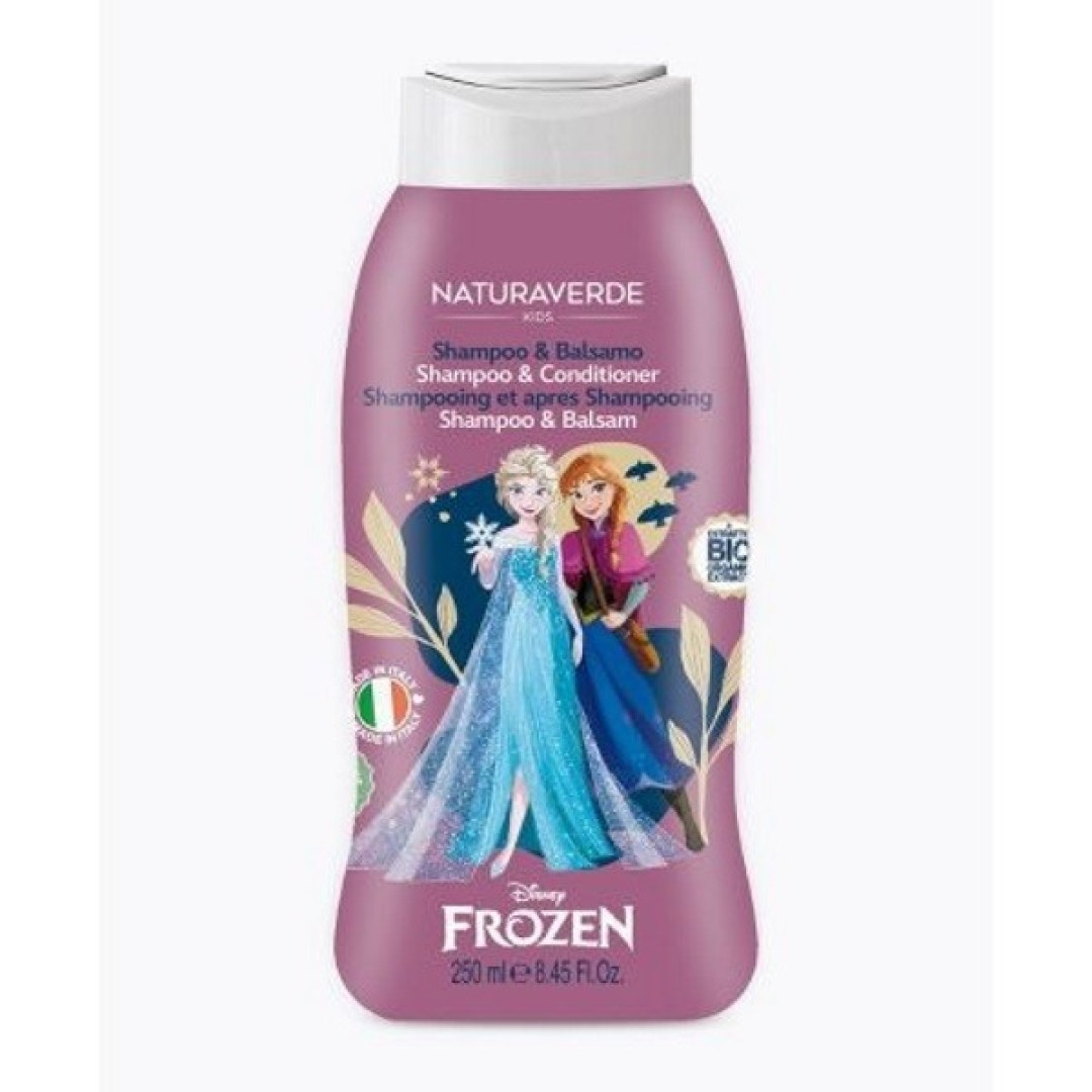 Naturaverde Frozen - detský šampón 2v1 250ml