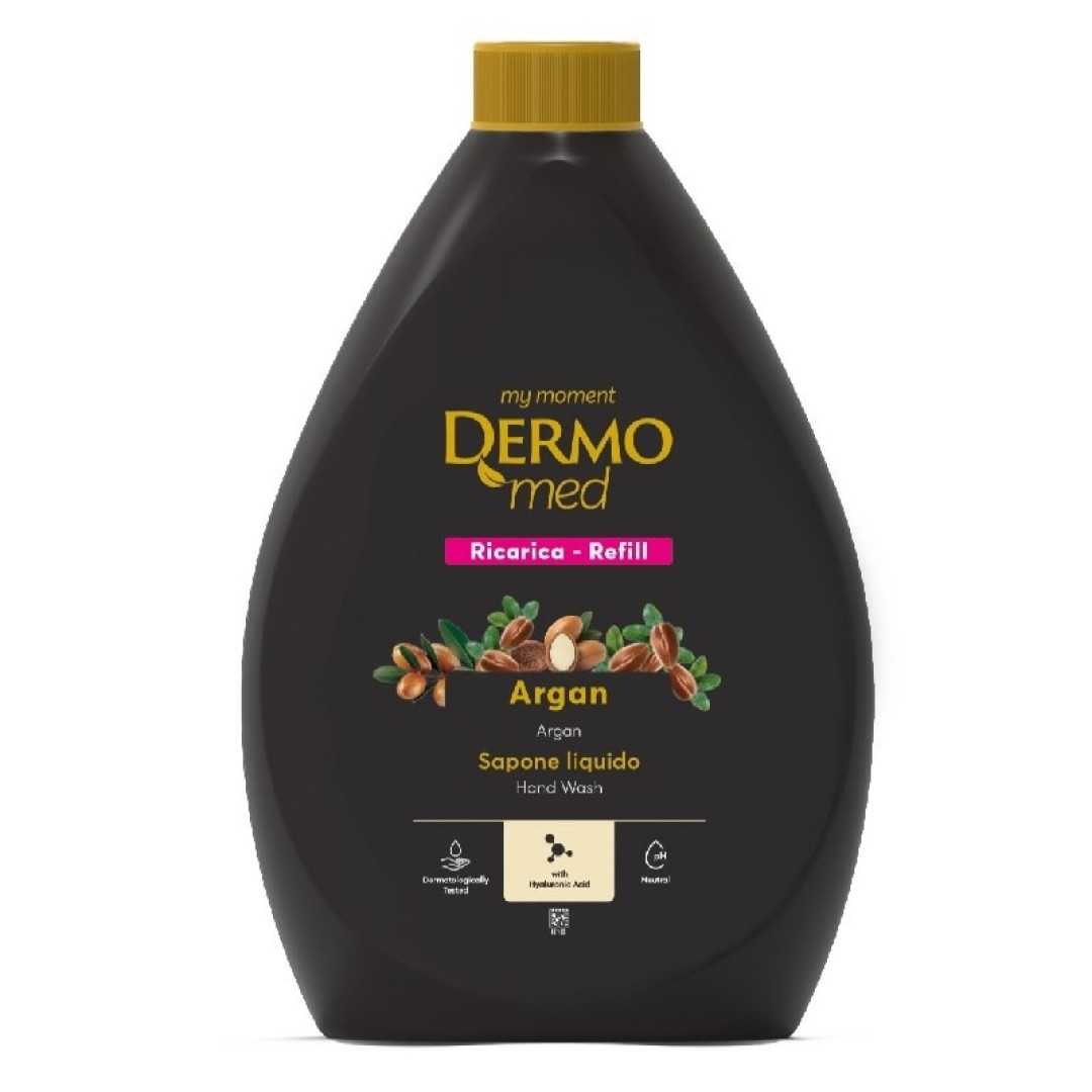 Dermomed Argan - tekuté mydlo náplň 1L