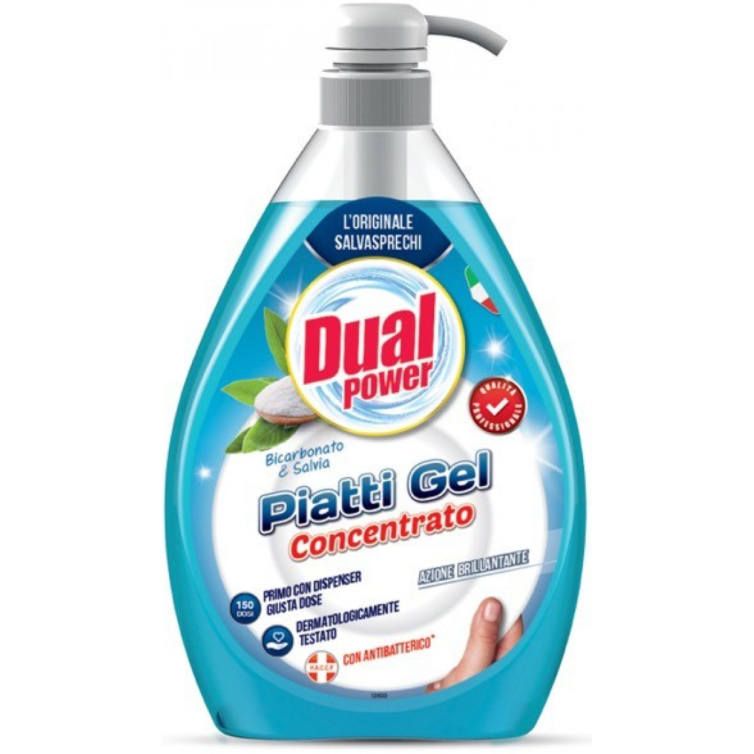 Dual Power Bicarbonato - prostriedok na umývanie riadu 1L