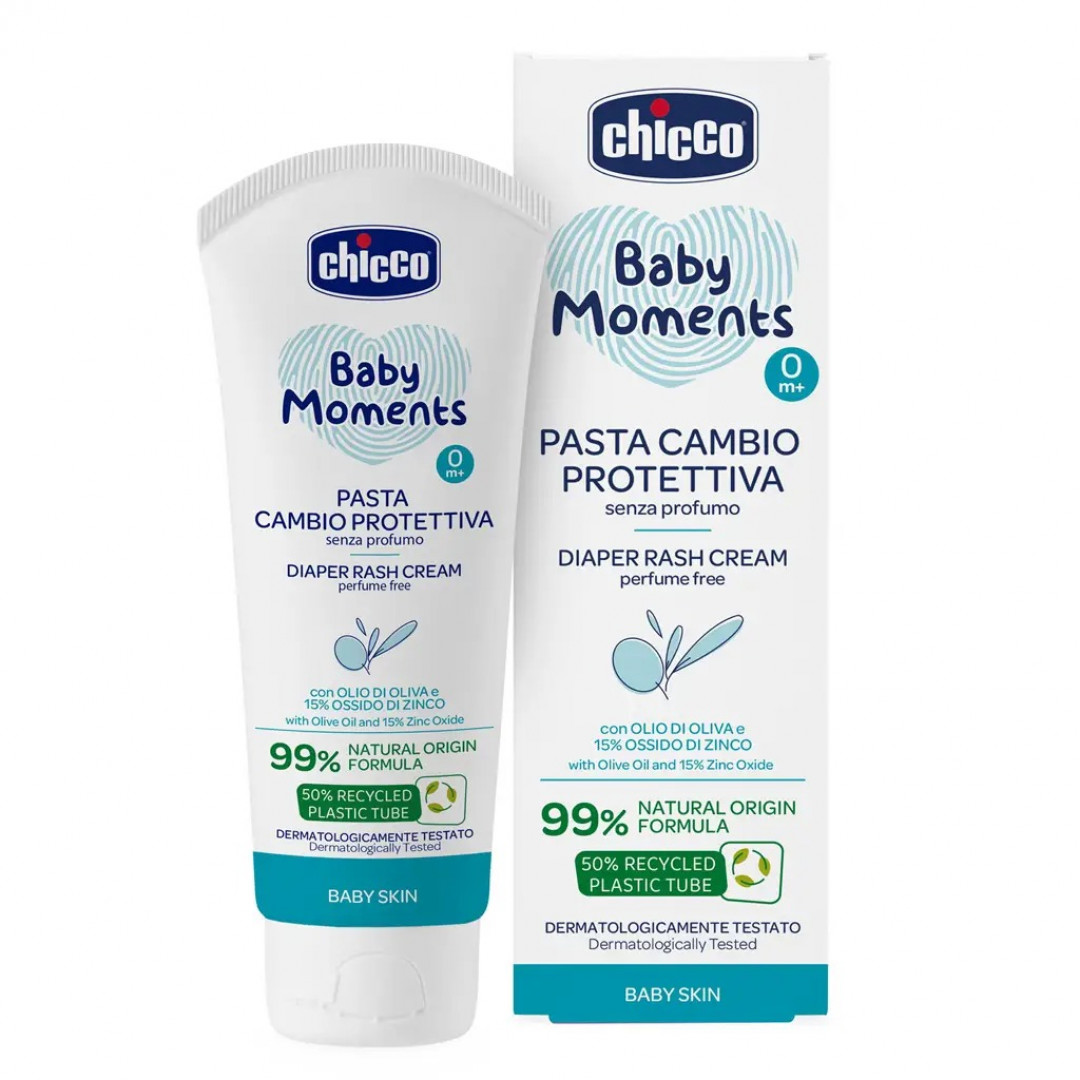 Chicco Baby Moments - krém na prebaľovanie 100ml