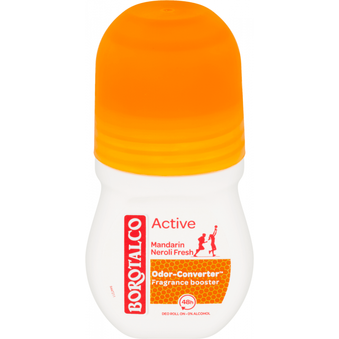 Borotalco Active Mandarin & Neroli - guľôčkový deodorant 50ml